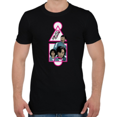 PRINTFASHION Squid game - Nyerd meg az életed 11 - Férfi póló - Fekete