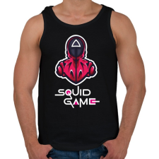 PRINTFASHION Squid game - Nyerd meg az életed N8 - Férfi atléta - Fekete atléta, trikó
