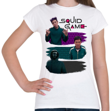PRINTFASHION Squid Game Season 2 - Női póló - Fehér női póló