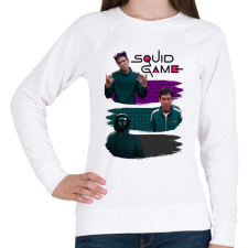 PRINTFASHION Squid Game Season 2 - Női pulóver - Fehér női pulóver, kardigán