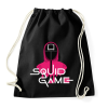 PRINTFASHION Squid Game - Sportzsák, Tornazsák - Fekete