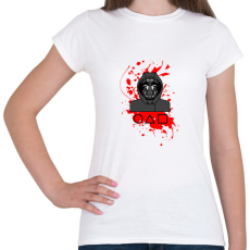 PRINTFASHION Squit game Nyerd meg az életed - Női póló - Fehér