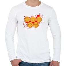 PRINTFASHION Squit game törökméz - Férfi hosszú ujjú póló - Fehér