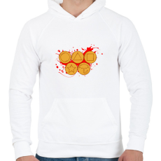 PRINTFASHION Squit game törökméz - Férfi kapucnis pulóver - Fehér