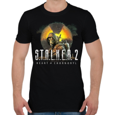 PRINTFASHION Stalker 2 - Férfi póló - Fekete férfi póló
