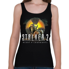 PRINTFASHION Stalker 2 - Női atléta - Fekete