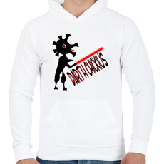 PRINTFASHION Star Wars Fan Art Darth Chicidus - Férfi kapucnis pulóver - Fehér