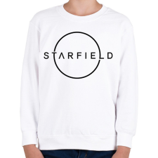 PRINTFASHION Starfield - Gyerek pulóver - Fehér gyerek pulóver, kardigán