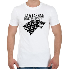 PRINTFASHION Stark születésnap  - Férfi póló - Fehér férfi póló