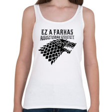 PRINTFASHION Stark születésnap - Női atléta - Fehér női trikó