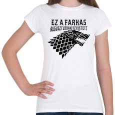 PRINTFASHION Stark születésnap  - Női póló - Fehér