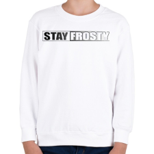 PRINTFASHION Stay Frosty - COD MW - Gyerek pulóver - Fehér gyerek pulóver, kardigán