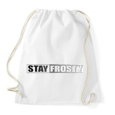 PRINTFASHION Stay Frosty - COD MW - Sportzsák, Tornazsák - Fehér tornazsák