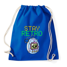 PRINTFASHION Stay retro Tamagochi - Sportzsák, Tornazsák - Bright royal tornazsák