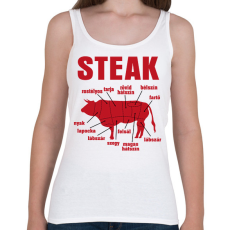 PRINTFASHION STEAK - Női atléta - Fehér