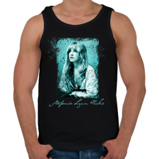 PRINTFASHION Stephanie Lynn Nicks - Férfi atléta - Fekete atléta, trikó