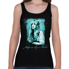 PRINTFASHION Stephanie Lynn Nicks - Női atléta - Fekete