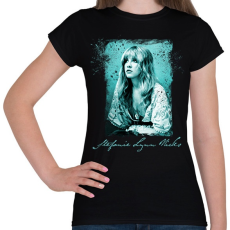 PRINTFASHION Stephanie Lynn Nicks - Női póló - Fekete