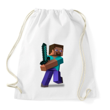 PRINTFASHION Stevee - Sportzsák, Tornazsák - Fehér tornazsák