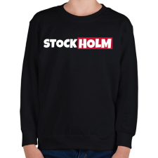 PRINTFASHION STOCKHOLM - Gyerek pulóver - Fekete gyerek pulóver, kardigán
