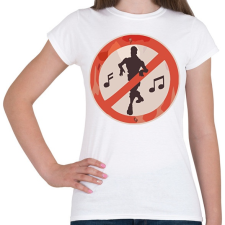 PRINTFASHION Stop Emot - Női póló - Fehér női póló