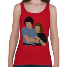 PRINTFASHION Stranger Couple  - Női atléta - Cseresznyepiros