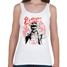 PRINTFASHION Stranger Things - Női atléta - Fehér női trikó