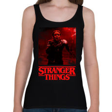 PRINTFASHION stranger things - Női atléta - Fekete