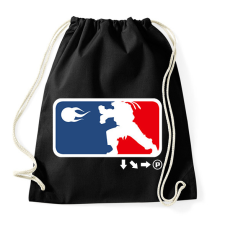 PRINTFASHION Street Fighter League - Sportzsák, Tornazsák - Fekete tornazsák