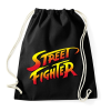 PRINTFASHION Street Fighter - Sportzsák, Tornazsák - Fekete