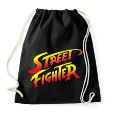 PRINTFASHION Street Fighter - Sportzsák, Tornazsák - Fekete tornazsák