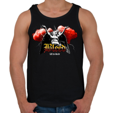 PRINTFASHION Streetwear - Bleed - Férfi atléta - Fekete atléta, trikó