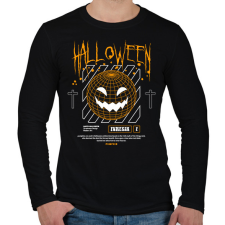 PRINTFASHION Streetwear halloween - Férfi hosszú ujjú póló - Fekete férfi póló