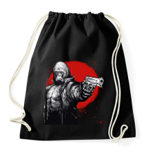 PRINTFASHION Stukkeres Gorilla - Sportzsák, Tornazsák - Fekete tornazsák