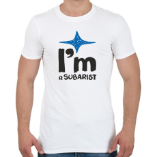 PRINTFASHION Subarist - Férfi póló - Fehér