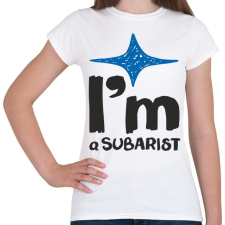 PRINTFASHION Subarist - Női póló - Fehér női póló