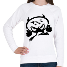 PRINTFASHION Subaru - Női pulóver - Fehér