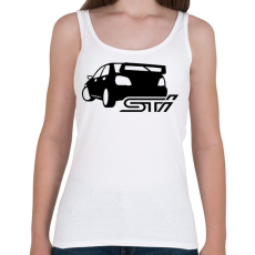 PRINTFASHION Subaru STi - Női atléta - Fehér