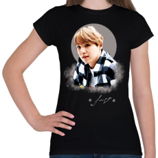 PRINTFASHION suga - Női póló - Fekete