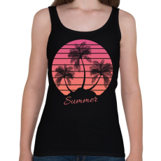 PRINTFASHION summer - Női atléta - Fekete