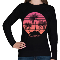 PRINTFASHION summer - Női pulóver - Fekete
