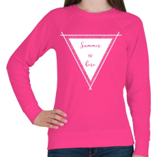 PRINTFASHION Summer. - Női pulóver - Fukszia