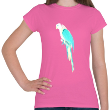 PRINTFASHION Summer parrot - Női póló - Rózsaszín női póló