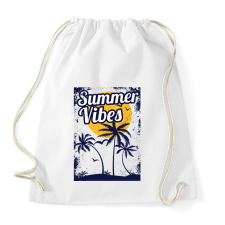 PRINTFASHION Summer Vibes - Sportzsák, Tornazsák - Fehér tornazsák