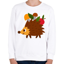 PRINTFASHION Sündisznó  - Gyerek pulóver - Fehér gyerek pulóver, kardigán