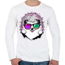 PRINTFASHION Süni - Férfi hosszú ujjú póló - Fehér