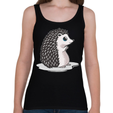 PRINTFASHION Süni - Női atléta - Fekete női trikó