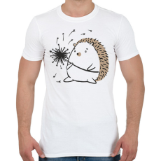 PRINTFASHION Süni pitypanggal - Férfi póló - Fehér