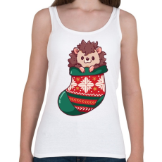 PRINTFASHION Süni zokniban - Női atléta - Fehér