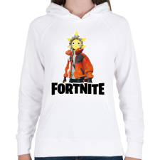 PRINTFASHION Sunspot - fortnite - Női kapucnis pulóver - Fehér női pulóver, kardigán